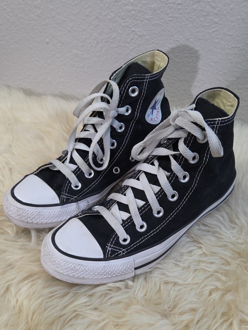 Converse Chuck Taylor All Star High Top Black White M9160 Women’s 7 Men’s 5